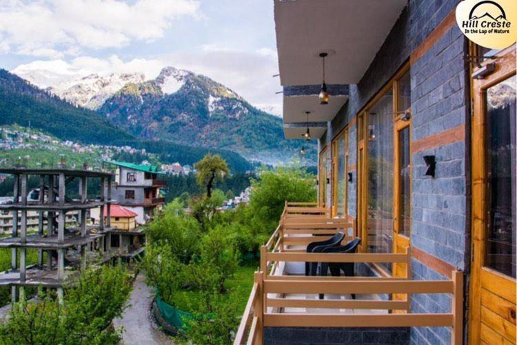 Hill Creste Manali Manāli Buitenkant foto