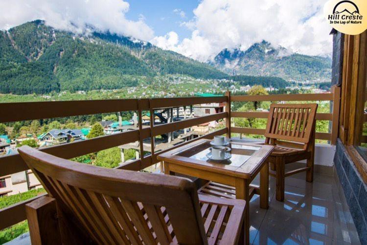 Hill Creste Manali Manāli Buitenkant foto