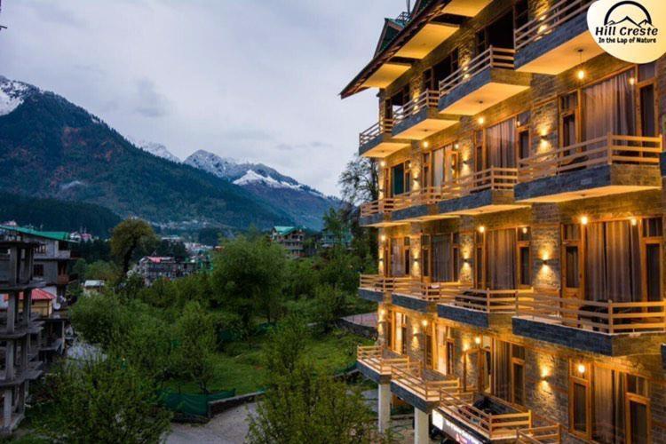 Hill Creste Manali Manāli Buitenkant foto
